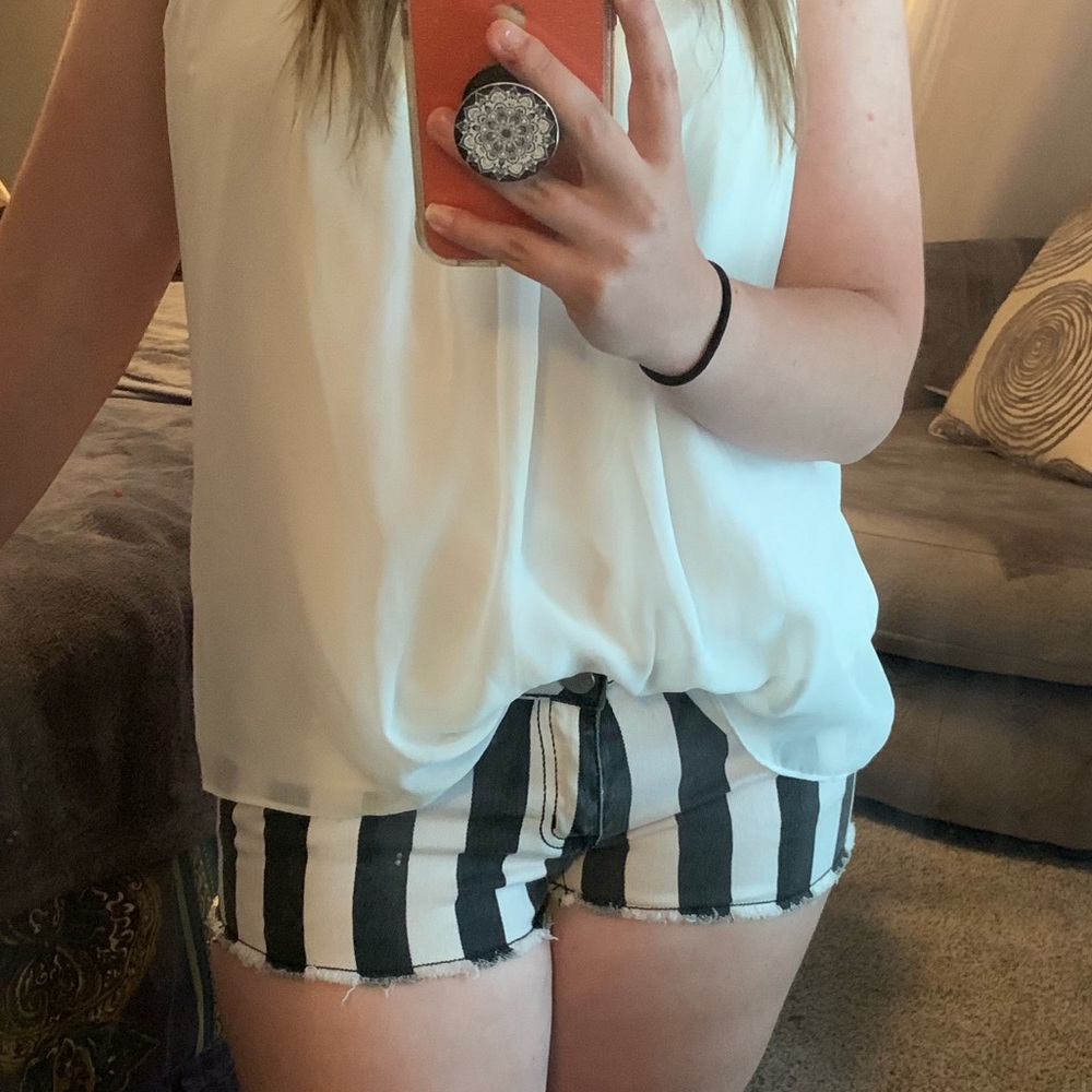 Striped shorts